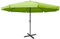 Sonnenschirm Meran Pro, Gastronomie Marktschirm mit Volant Ø 5m Polyester/Alu 28kg ohne Ständer - grün