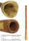 Terré Didgeridoo Eucalyptus Natur ca. 135 cm mit Leinenöl überzogen Sphärisch meditativ Australien Weltmusik