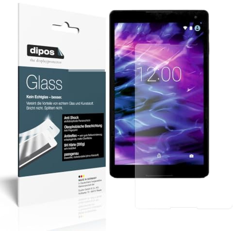 dipos 2x Displayschutzfolie 9H matt für Medion LifeTab P10505
