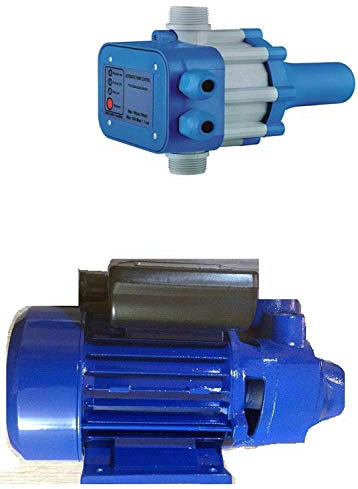 ELETTROPOMPA PERIFERICA POMPA MOTORE AUTOCLAVE 0,5 HP + PRESS CONTROL 2,2 BAR