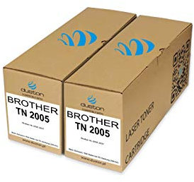 duston 2X TN2005/TN2000 Schwarz Toner kompatibel zu Brother TN-2005 DCP-7010 Fax 2920 HL-2030 HL-2032 HL-2040 HL-2070N MFC-7420 MFC-7820n HL-2035 HL-2037