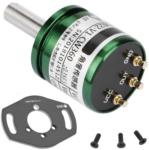 Jadeshay Hall Sensor Auflösung, Drehbarer Hall Sensor, 0-360 Grad, 0,088 ° Auflösung, 12 Bit Vollkreis Hall-Effekt-Sensoren