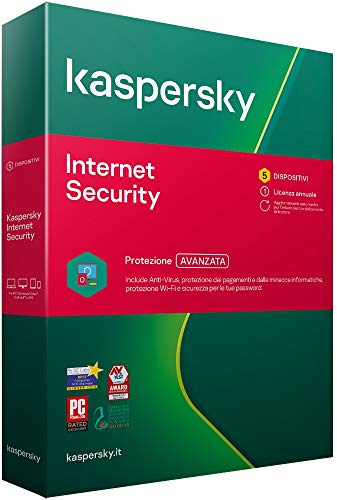 Kaspersky Lab Internet Security 2020 Licenza base 1 anno/i