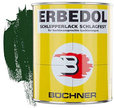 ERBEDOL | Schlepperlack | Holder | grün | SL6540 | bis 1960 | 0,75 l | restaurieren | Traktor | lackieren | Farbe | Trecker | Frontlader | Lack | Lackierung | Farbton | schnelltrocknend | deckend