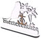 Deko Aufsteller Insel Fuerteventura - Schild zum Hinstellen - Schriftzug graviert 20x15cm
