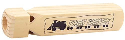 STOBOK Holz Zug Pfeife Holz Pfeife Spielzeug Krachmacher Spielzeug Sound Spielzeug Kinder Kleinkinder Pädagogisches Party Favors Spielzeug Geschenke