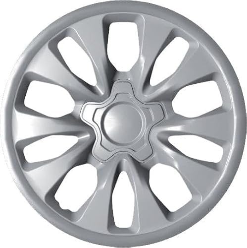 Copricerchio auto grigio singolo montecarlo 13'' in ABS