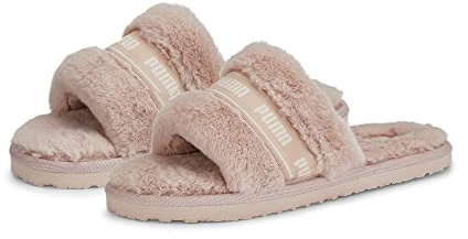 PUMA Femme Fluff Basket, Rose Quartz-Pristine, 43 EU