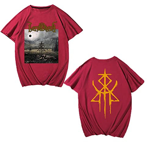 OUHZNUX Männer Frauen Grafik T-Shirts, Lorna Shore Shirt Unisex Deathcore Band Merch Für Frauen T-Shirt Kurzarm Rundhalsausschnitt Xs-4Xl