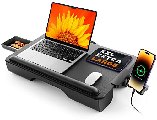 SAIJI laptopkissen, Verbesserter Laptop Ständer Bett -Passend für Laptop & MacBooks bis zu 17