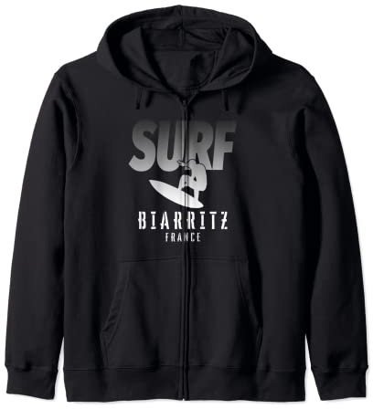 Surf Biarritz, Surfen Biarritz in Frankreich, Cool Surfer Kapuzenjacke