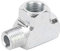 öldruck t stück,1/8 Npt Adapter,Öl Wasser Sensor Adapter,1 8 Bspt Teeöldrucksensor,Turbo Und Zubehör,Ölwassersensor Manometer Und Adapter T-Typ T-Rohrverschraubung 1 8 T-Stück 3-Wege