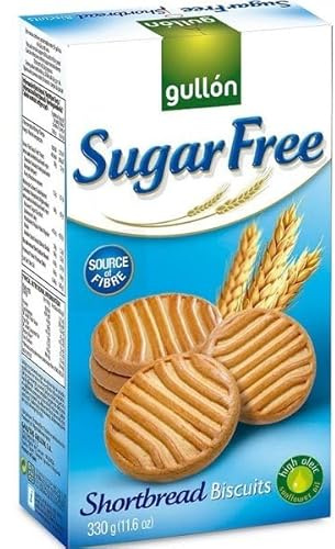 Gullon Sugar Free Biscuits (PAck of 10, Shortbread Biscuits)
