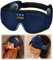 LC-dolida Bluetooth Sleep Headset Augenmaske Schlafmaske Kopfhörer Bluetooth Maske Eisseide Kabellos Augenmaske Ultradünne Stereo-Lautsprecher Seitenschläfer, Yoga Meditation für Herren Frauen