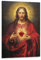HHGaoArt Vintage-Jesusbild für die Wand, Heiliges Herz, Poster, Gott Christus, religiös, katholische Leinwand, Gemälde, Maria-Druck, Kunstwerk für Kirchendekoration (02-Jesus-Foto, 40,6 x 61 cm,