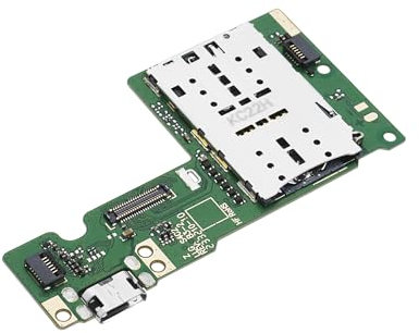 YINETTECH SD Kartenleser Board Ladeanschluss USB Ladeanschluss Dock Kartenleser Kompatibel mit Lenovo Tab M10 HD TB-X505 X505F X505L 10.1 Grün