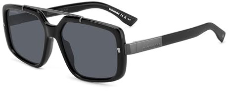 DSQUARED2 Brille D2 0120/S Größe 57-17 mm Schwarz