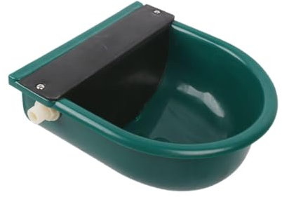 perfk Cuenco de Agua automático para Animales, Cuenco de Agua Potable para Caballos, Bebedero para Ganado, Bebedero Ajustable para ovejas, para Perros,