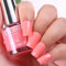 DouborQ Skin tone Pink Color Nail Polish Finger Air Dry Long-lasting Nail Art Varnish (09)