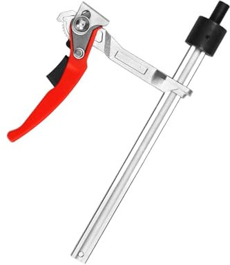 HGZLQKD Quick Ratchet Table Clamp, Hold Down Clamp, Workbench Holder, Carpentry Tools, Workbench Quick Press, Ratchet Table Clamp, Dia 16mm