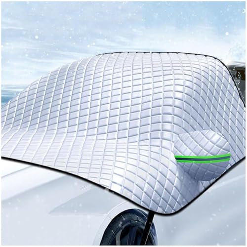Frontscheibenabdeckung Winter für Opel Corsa C Corsa D Corsa E Corsa F,Auto Winter Zubehoer, Faltbar Frontscheibenabdeckung für Frostschutz,Small Style