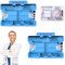 2 Stück Ekg-Lineal Mit 7 Schritten Zur Ekg-/Ekg-Interpretation Ekg-7-Stufen-Lineal Für Ekg-/Ekg-Interpretation Tragbares Ekg-Beurteilungstool Ekg-Karten-Lineal Im Taschenformat Mit Schutzhülle