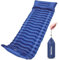 MWZEAUL Matelas Gonflable Camping, 780g Ultra Léger Tapis de Camping avec Oreiller et Pompe à Pied, Résistant à l'eau, Matelas de Campings Auto-Gonflant pour Trekking, Randonnée, Bivouac, Tente, Plage