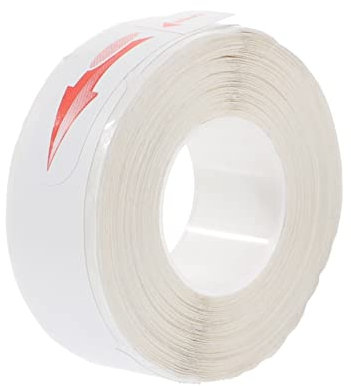 HOMSFOU 1Rolle Kabelmarkierer Selbstkleber Wasserdichtes Kabeletiketten Für Effektives Kabelmanagement Im Büro Und Zuhause Für Nadeldrucker Und Handschriftliche