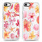 Vxinvnoi 2 Pezzi Cover per iPhone 16e/SE 4/SE 2025, Custodia con Disegni Fiori Aesthetic Motivo Ragazze Cover, Trasparente Sottile Silicone TPU Bumper Antiurto Protettiva Case per iPhone 16e 6,1, 03