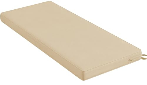 WLXFF Bankauflage Sitzkissen Bank Mit Abnehmbarem Bezug Utschfestes Sitzkissen Sitzpolster Sitzauflage Bank Sitzpolster Gartenbank Auflage Stuhlkissen Bankpolster FüR Fensterbank,No7,80X60X3CM
