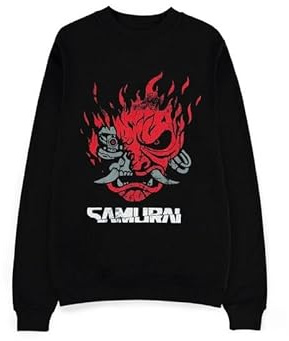 Cyberpunk 2077 Samurai BandMerch Männer Sweatshirt schwarz