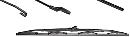 VALEO Silencio Escobilla - V35 - Escobilla Limpiaparabrisas Convencional Duradera y Resistente para Todas las Estaciones 350mm - 1 Escobilla - 574107