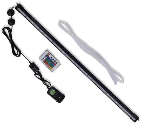 vidaXL Aquariumlampe LED RGB 71 cm Unterwasser Aquarium Beleuchtung Lampe