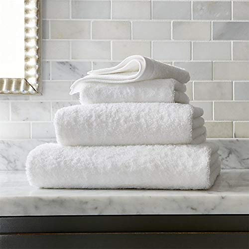 viceroy bedding Extra Absorbent Quick Dry Large Towel 100% Pure Egyptian Cotton 650gsm Bathroom Bath Towel Spa Gym Sauna Multipurpose Collection WHITE (Jumbo Bath Sheet 180cm x 100cm)