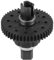 VGEBY1 RC Mitteldifferential, schwarz RC Auto Mitteldifferential für Modellfahrzeug(48T Nylon Gear) Automodell Spielzeug