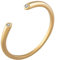 cai Damen Ring 925/- Sterling Silber Glänzend Zirkonia gelb 274270282V