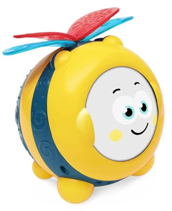 Chicco Emotibee, Ape Elettronica per Imparare Le Emozioni di Gioia, Paura, Rabbia e Tristezza, Diverse Espressioni Facciali, Colori e Suoni, modalità Mute, Luce Regolabile, Giochi Bambini 12-36 Mesi
