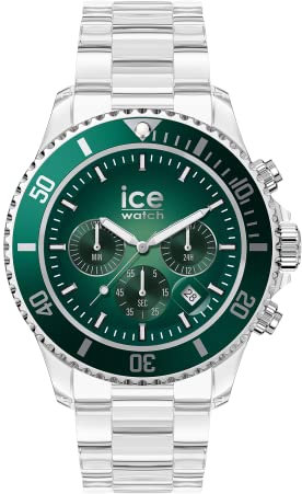 Ice-Watch - ICE chrono Deep Green - Herren/Unisexuhr mit Plastikarmband - Chrono - 021442 (Medium)