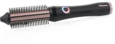 Tristar Cepillo sin cable - 3 ajustes de temperatura - Optima para viajar - Puntas termoaislantes - Recubrimiento cerámico - Todo tipo de cabello - 25 min de uso - HD-2503