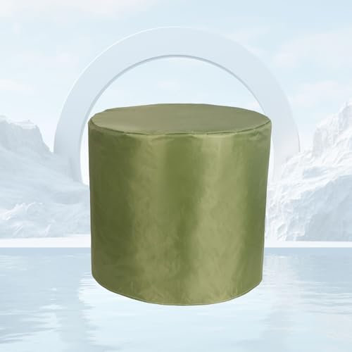 ATYUJKB Outdoor Abdeckplane Gartenmöbel Schutzhülle Wasserdicht 80x80cm, 420D Gartenmöbel Abdeckung Wasserdicht Rund, Wasserdicht Tischabdeckungen, Universal Abdeckhaube für Gartenmöbel