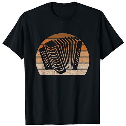 Akkordeon Steirische Harmonika Akkordeonspieler Band Polka T-Shirt