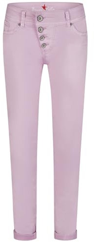 Buena Vista Stoffhose Malibu Stretch Twill in Rosa, Größe M