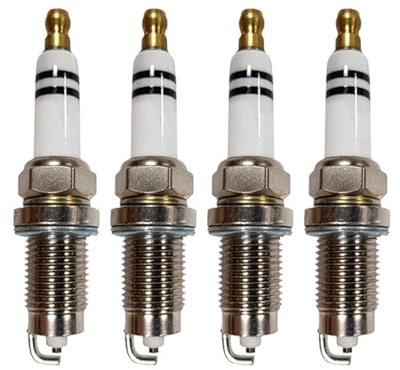 4 Stück/6 Stück 101905601F F7HER02 Zündkerze kompatibel mit VW Passat kompatibel Rabbit kompatibel Jetta kompatibel Golf kompatibel Beetle 2.5L kompatibel Skoda Seat Leon Ibiza 0242236565 Spark Plug C