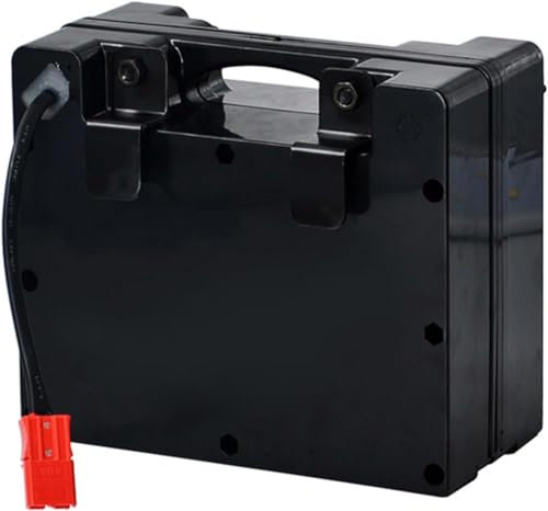 GJVBGA 24V 20Ah Electric Wheelchair Rear-Mounted Battery, Portable Lead Acid Replacement Battery with Charger Rechargeable Lithium Ion Battery Pack