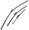Escobilla limpiaparabrisas Para VW Para Polo 6R Hatchback 2017 2016 2015 2014 2013 2012 2011 2010 2009 Conjunto Delantero Trasero Limpiaparabrisas Parabrisas