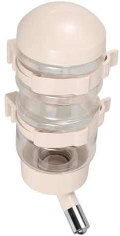 BESPORTBLE Distributeur Eau pour Chiot Mangeoire Suspendue pour Cage Dispositif Abreuvement Automatique sans Fuite