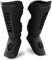FIGHTR® Profi Schienbeinschoner extra Dick - mit perfektem Sitz und idealer Polsterung | Extra Dicker Schienbeinschutz für Kicks im Kickboxen, MMA, Muay Thai und Kampfsport (All Black, L)
