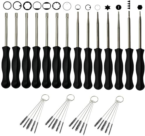 YGQ Kit de herramientas de ajuste de carburador de 14 piezas para motosierra STHIL Ryobi Husqvarna, Echo, Poulan Homelite, Weed Eater, Wacker, soplador de hojas, cortacésped