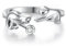 Katze Ring 925 Sterling Silber Verstellbarer Ring Tier Muttertag Schmuck für Frauen Damen Mutter