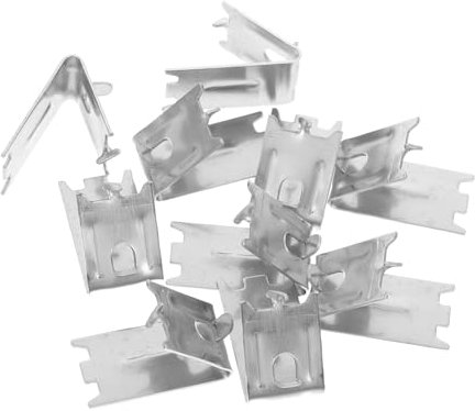 HOMSFOU 10pcs Freezer Shelves Clips Refrigerator Shelf Clips for Cooler Freezer Commercial and Home Use Ensuring Secure Support Easy to Install